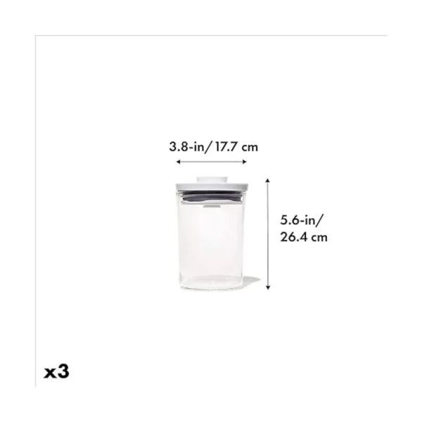OXO Good Grips Mini recipientes redondos de 3 piezas_2