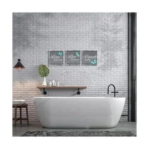 RnnJoile 3 piezas de arte de pared con texto en inglés_5