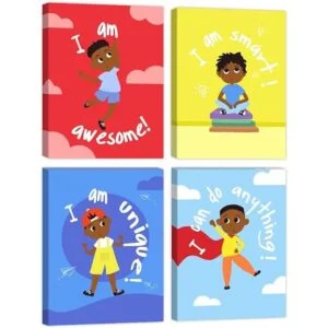 Arte de pared para habitación de niños decoración_1