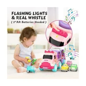 LASCOTON Juguetes para niñas de 1 a 2 años camión_2