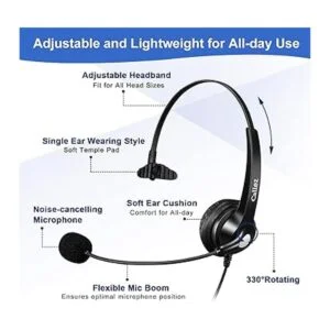 Callez Auriculares de teléfono con micrófono con_4