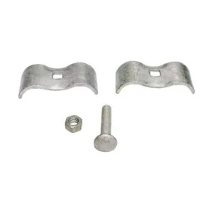 Abrazaderas de panel de valla de eslabones de cadena_5