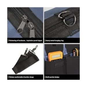 FASTECH Bolsa de herramientas de 20 pulgadas con boca_3