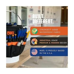 MUEL Organizador de herramientas de cubo organizador de_3