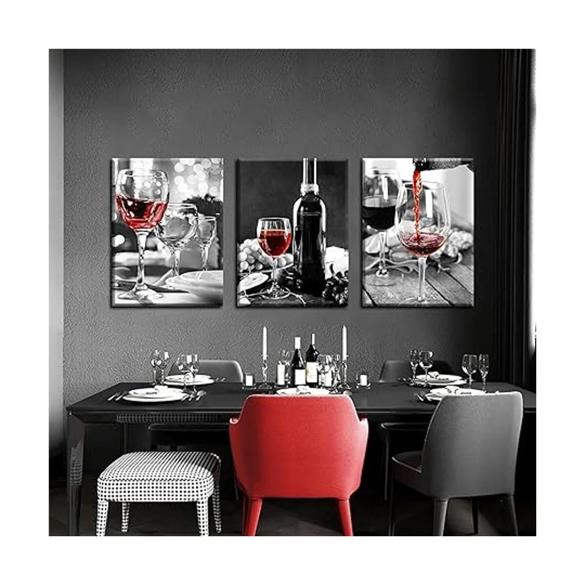 MYnaicee Arte de pared para cocina comedor decoración de_2