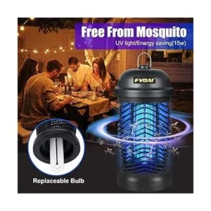 Exterminador de insectos Fvoai mosquitero electrónico_5