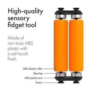 ONO Roller Jr Naranja Juguete silencioso para aliviar el_3