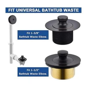 Anpean Kit de drenaje de bañera de latón kit de drenaje_5