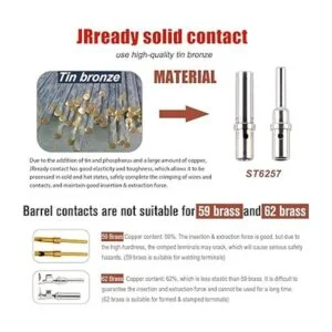 JRready ST6257 DTP Juego de terminales de conector DTP_3