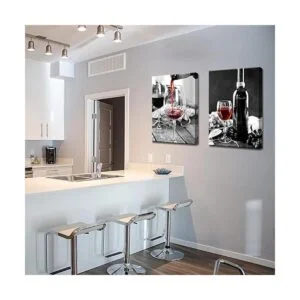 MYnaicee Arte de pared para cocina comedor decoración de_4