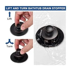 Anpean Kit de drenaje de bañera de latón kit de drenaje_4