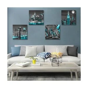 AnZhongArt Lienzo de la ciudad de Nueva York para pared_2