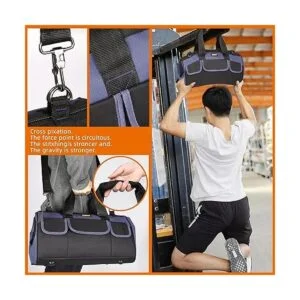 FASTECH Bolsa de herramientas de 20 pulgadas con boca_6