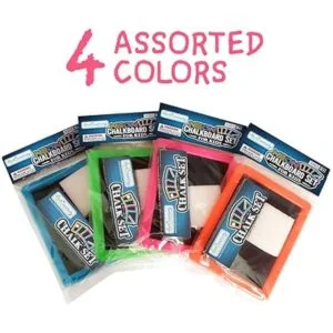 ArtCreativity Juegos de pizarra de neón para niños 24_5