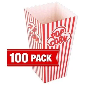 Cajas de contenedores para palomitas de maíz paquete de_2