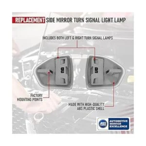 Juego de luces intermitentes de repuesto para espejo_4