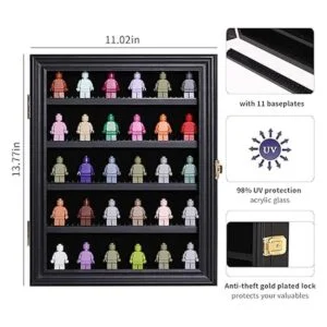 VERANI Minifigures Vitrina en miniatura coleccionable_2