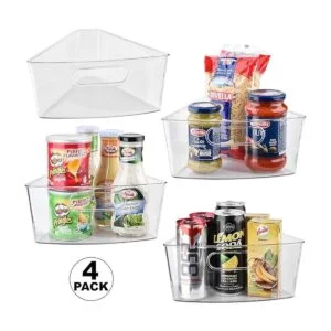 Sorbus Organizador de cubo de almacenamiento con cuña Lazy_7