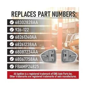 Juego de luces intermitentes de repuesto para espejo_3