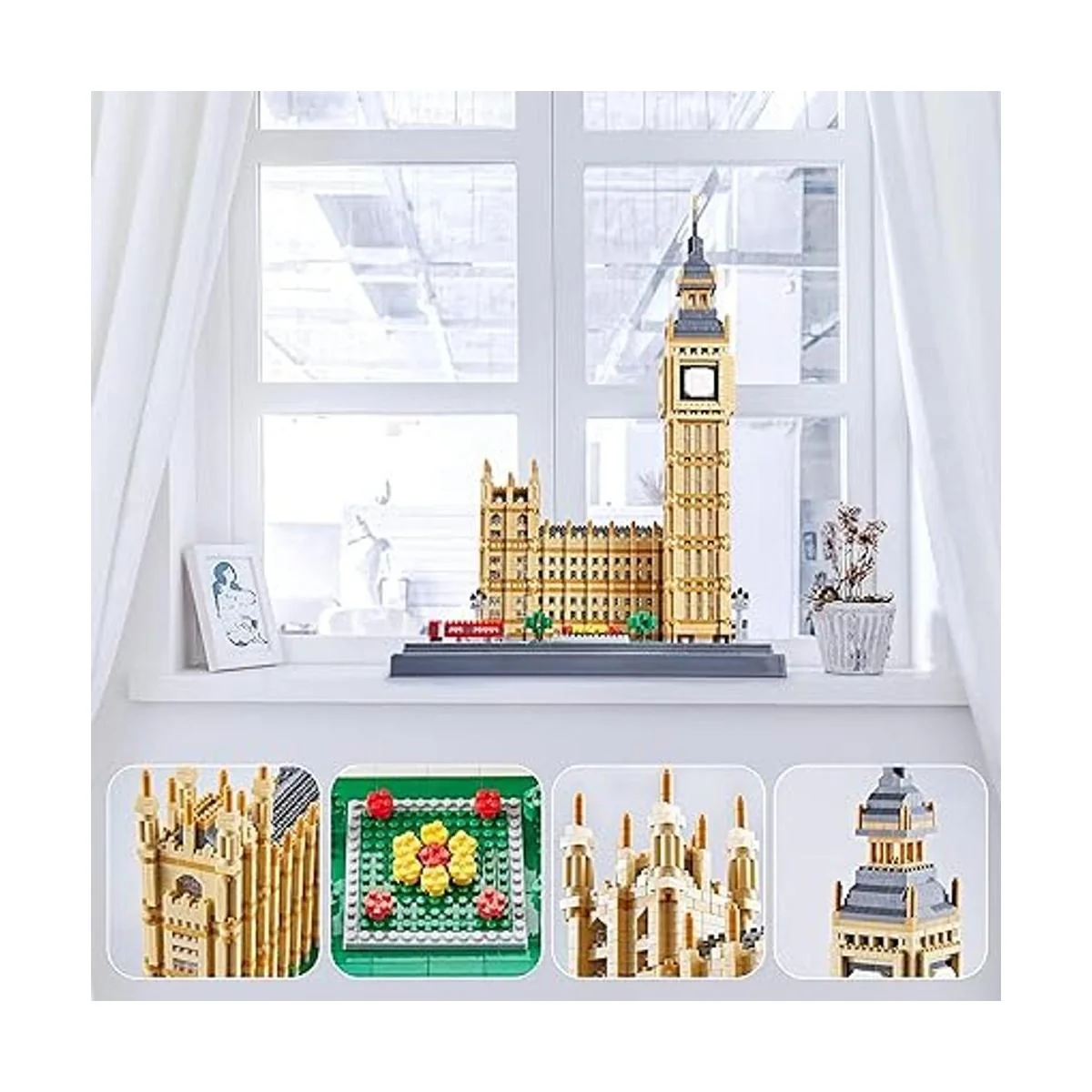 Architecture Big Ben Juego de 6473 bloques de_4