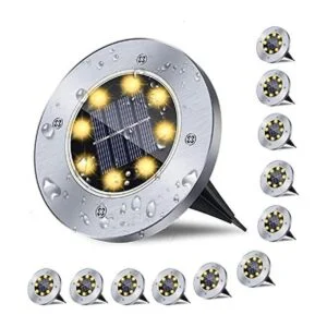 Rayolon Luces solares de tierra impermeables luces_1