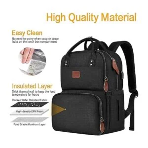 Mochila de almuerzo para mujeres mochilas térmicas_4