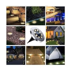 Rayolon Luces solares de tierra impermeables luces_6