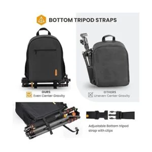 TARION Mochila para cámara profesional con cubierta de_4