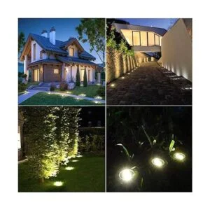 Rayolon Luces solares de tierra impermeables luces_7