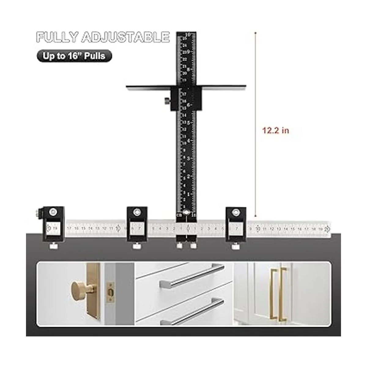 ORTUBE Herramienta de plantilla de perforación ajustable_4