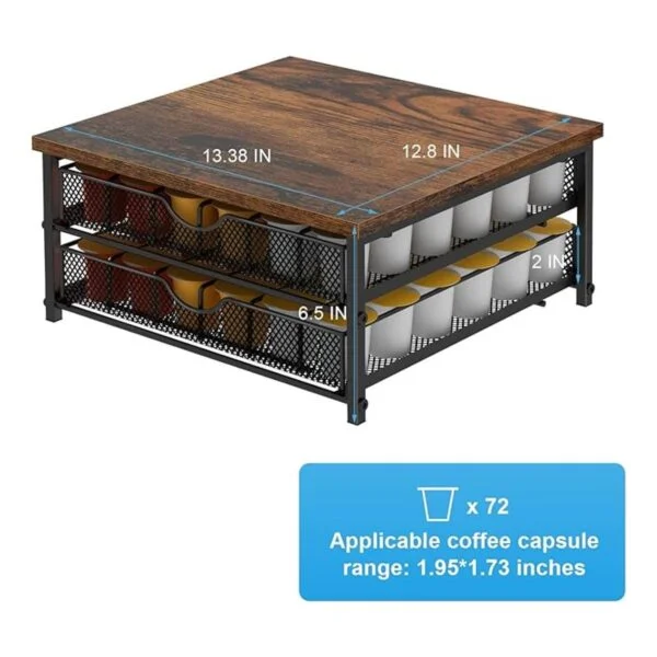 Soporte para cajones de café para cápsulas de café_2