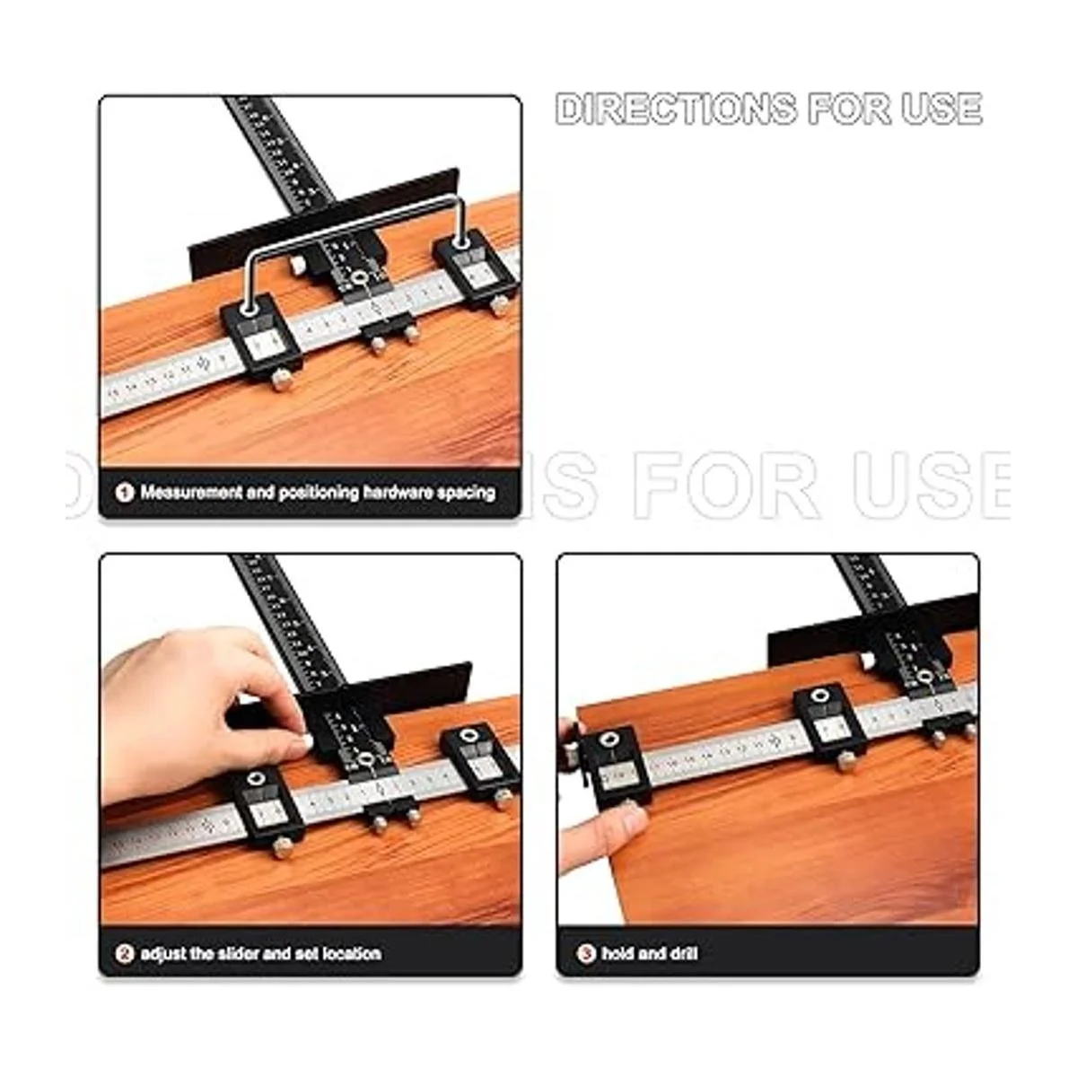 ORTUBE Herramienta de plantilla de perforación ajustable_5