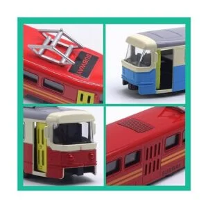 OTONOPI Juego de tren de juguete para subterráneo bala_6