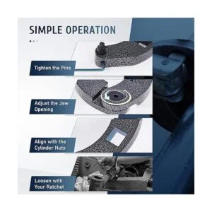 Orion Motor Tech Kit de llave inglesa de tuerca de_4