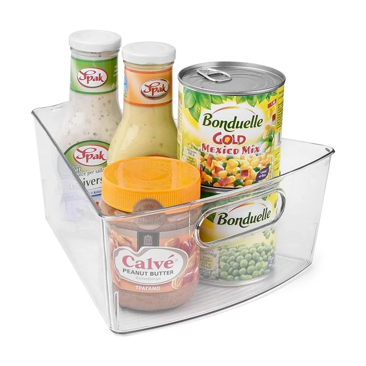 Sorbus Organizador de cubo de almacenamiento con cuña Lazy_5