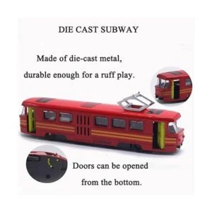 OTONOPI Juego de tren de juguete para subterráneo bala_5