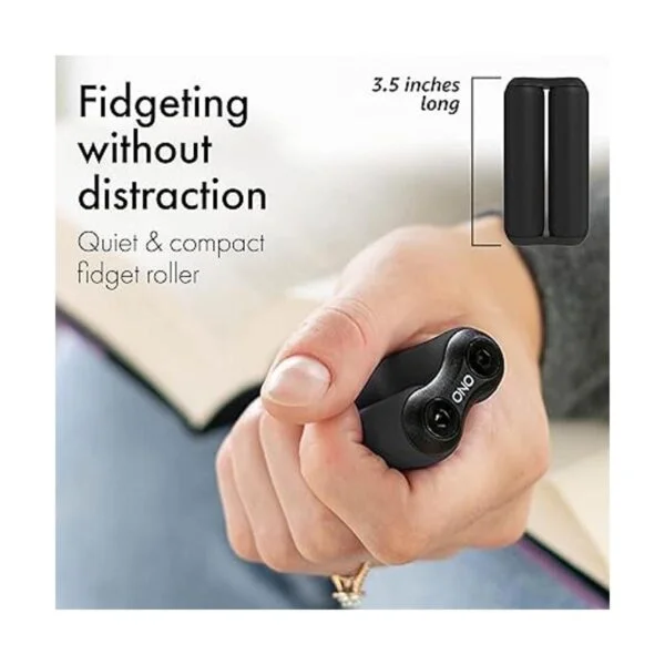 ONO Roller Jr Negro Juguete silencioso para promover el_2