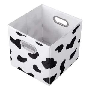 ANMINY Juego de 4 cubos de almacenamiento con impresión de_3