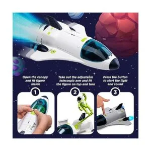 CHUKOO Juguetes espaciales para niños de 3 4 5 6 7 8_5