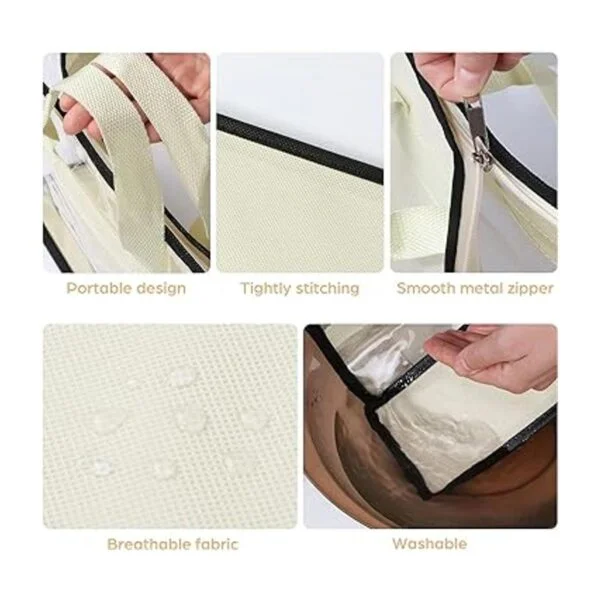 Interesse Paquete de 9 bolsas de polvo para bolsos_3