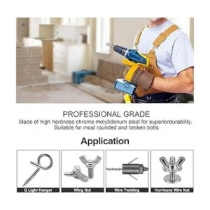 Kit de herramientas de taladro de tuerca de vástago_5