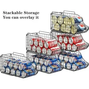 Contenedor dispensador de latas de pie paquete de 3_2