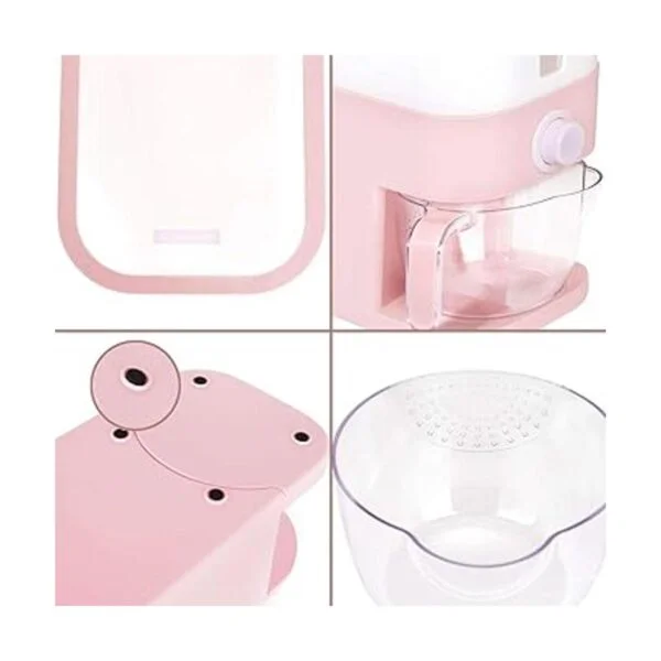 Rubtlamp Dispensador de arroz rosa de 20 libras_4