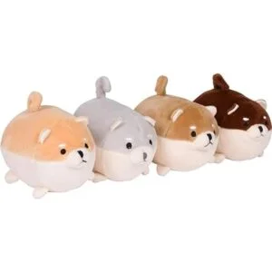 Shiba Inu Diferentes mamás animales de peluche con 4_3