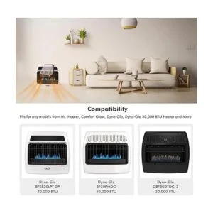 Hiorucet Ventilador de calentador de pared sin_6