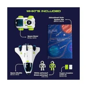 CHUKOO Juguetes espaciales para niños de 3 4 5 6 7 8_3
