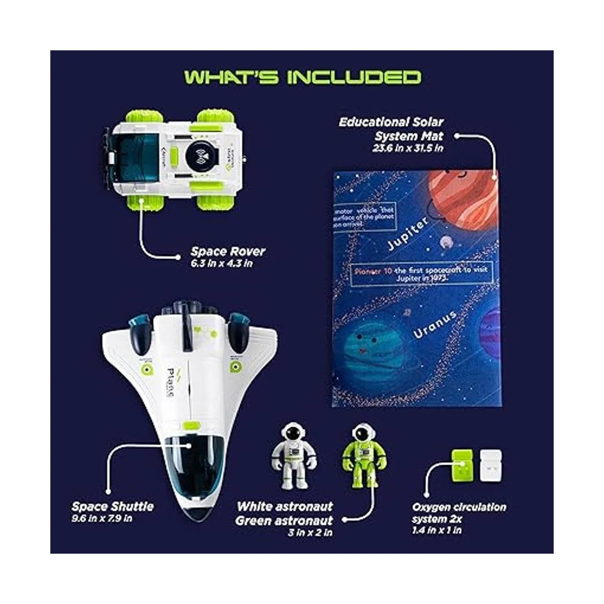 CHUKOO Juguetes espaciales para niños de 3 4 5 6 7 8_3