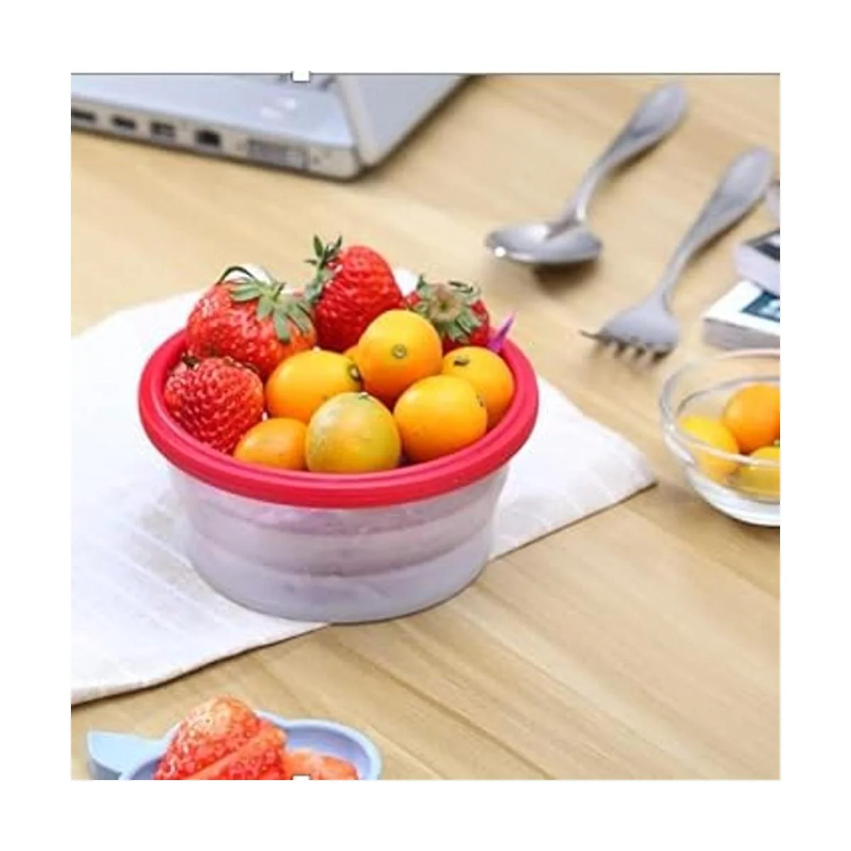 Ecoberi Recipientes plegables de silicona para_5