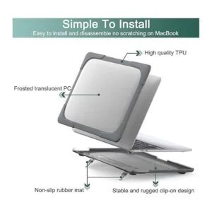 MEEgoodo Funda para MacBook Air de 13 pulgadas 2021 2020_4