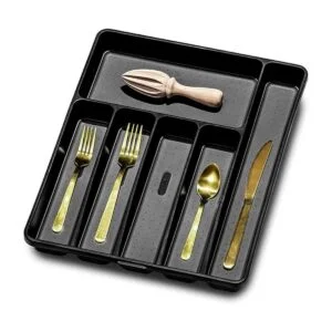 madesmart Bandeja de cubiertos CARBON Collection 6_2
